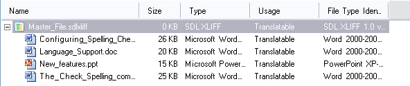 Merging files