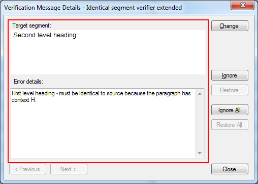 Create a Custom Message Control